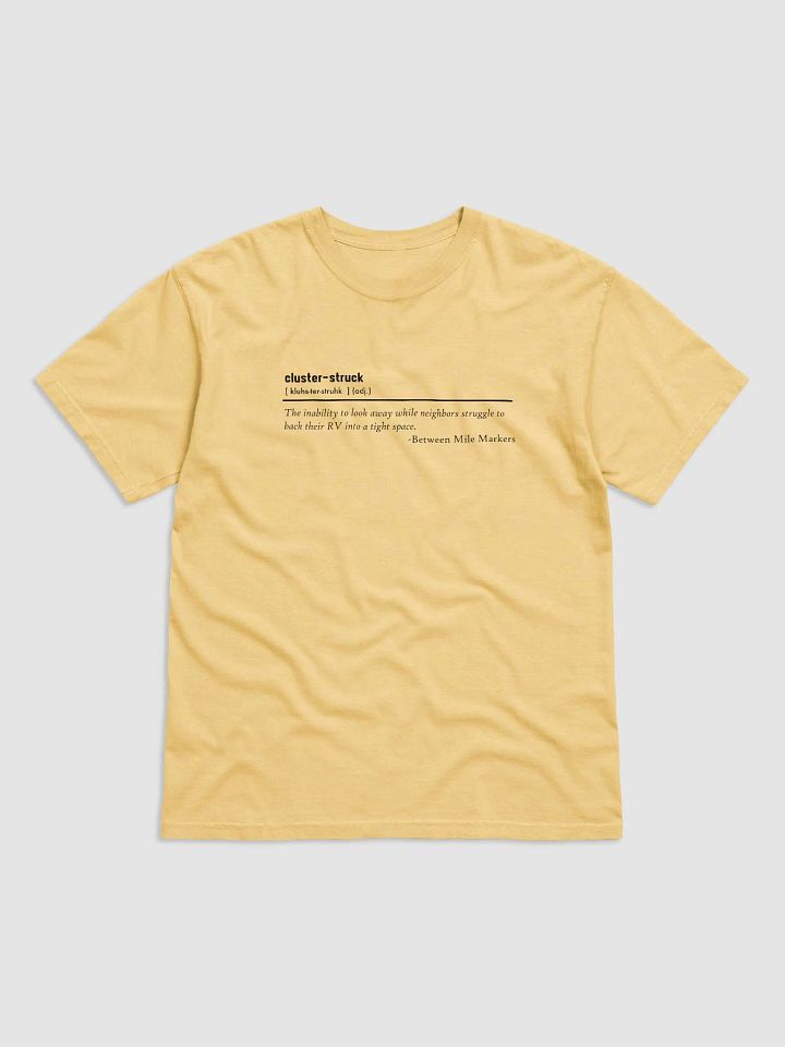 Cluster-Struck T-Shirt With Black Lettering product image (6)