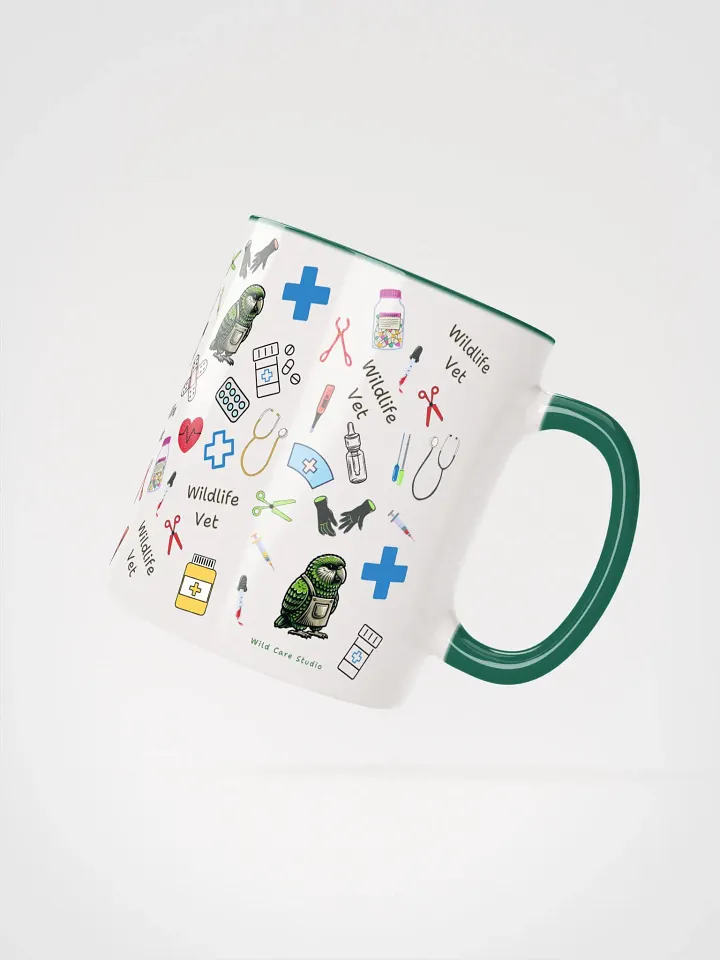 Wildlife Vet Kakapo Ceramic Mug product image (2)