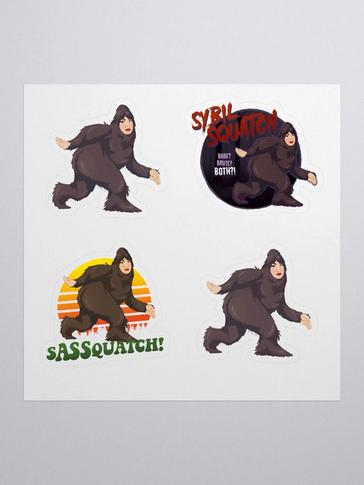 Bigfoot Booty Sticker Set product image (1)