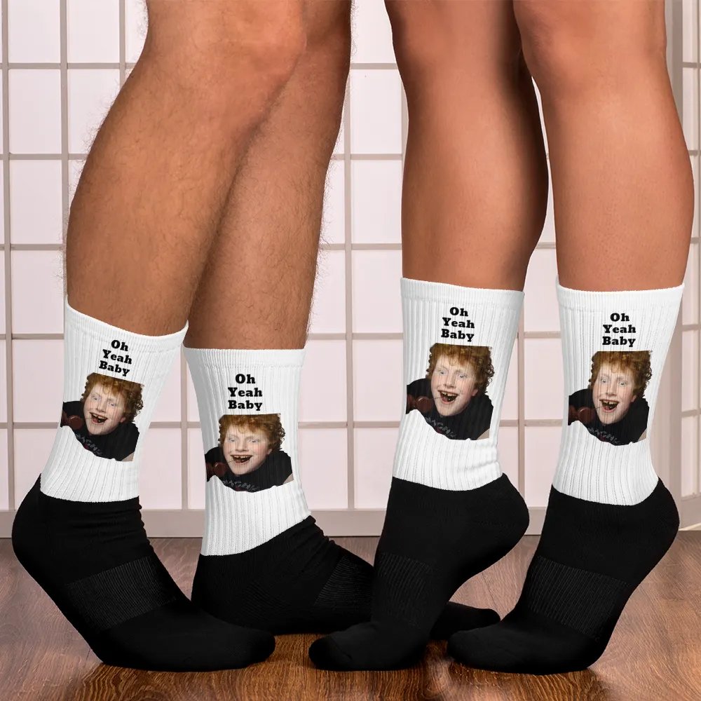 Oh Yeah Baby Genenetic Chocholate Sauce Socks product image (7)