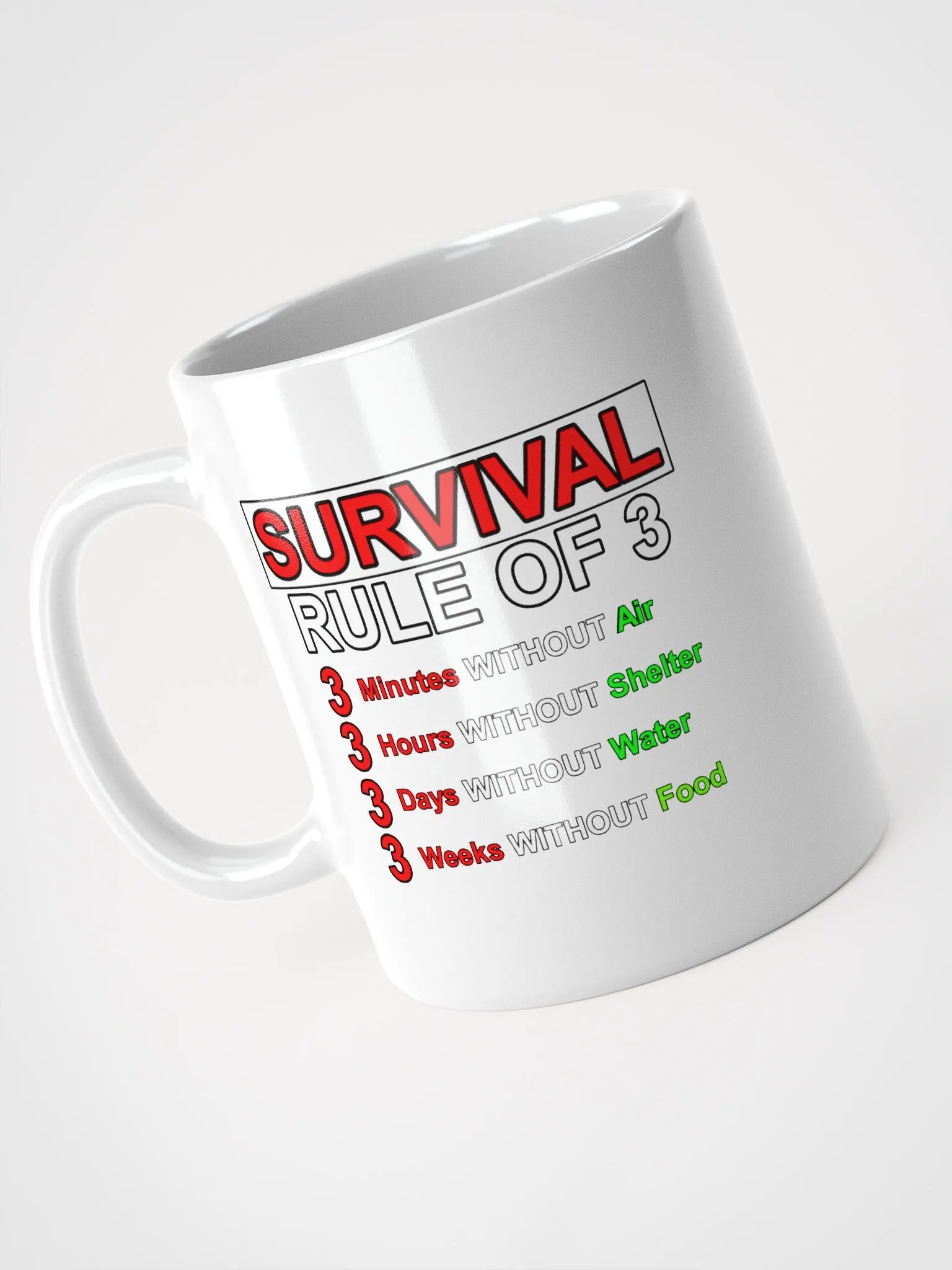 Survival Rule of 3 Mug product image (9)
