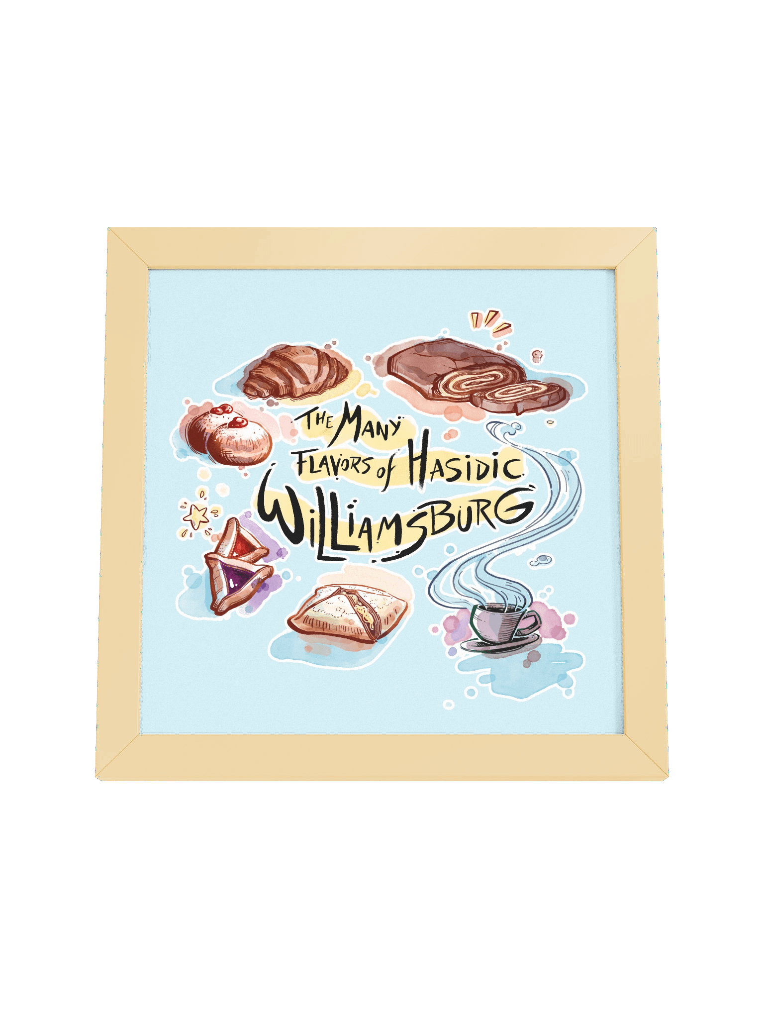 Many Hasidic Flavors Framed Poster product image (4)