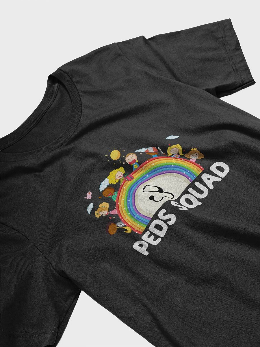 Peds Squad Pediatrician Rainbow Nursing Pediatrics T-Shirt product image (3)