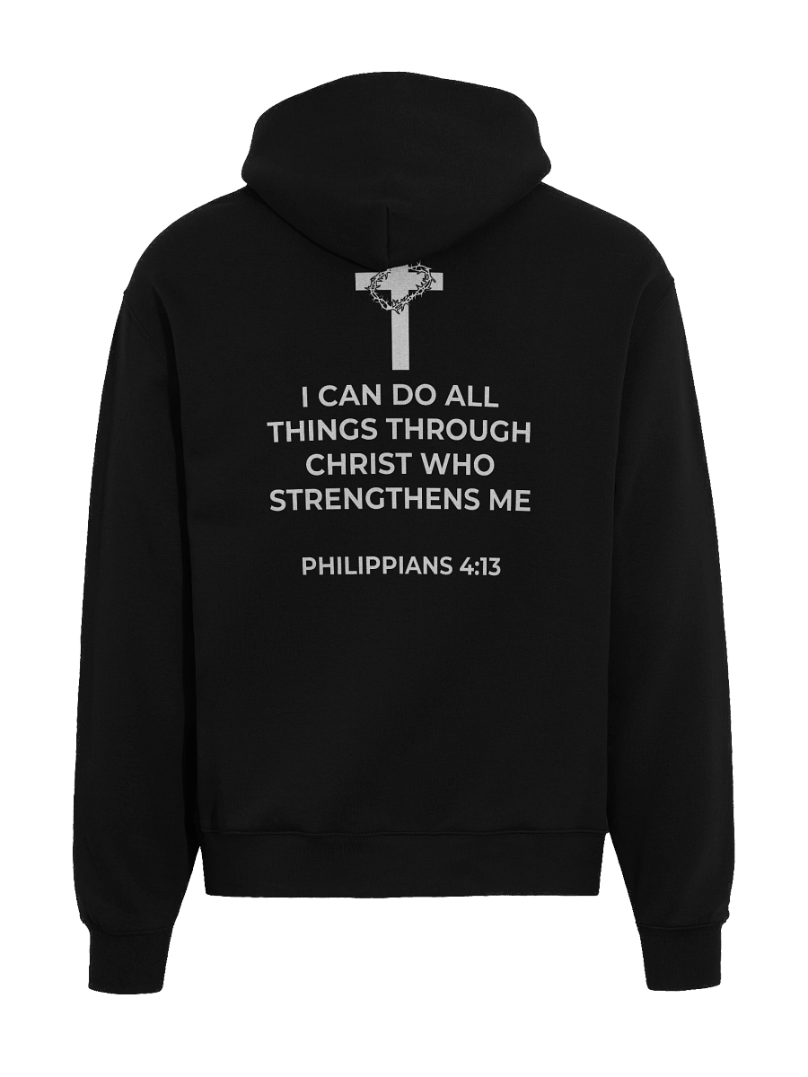 Philippians 4:13 Eclipse Oversized Hoodie product image (1)