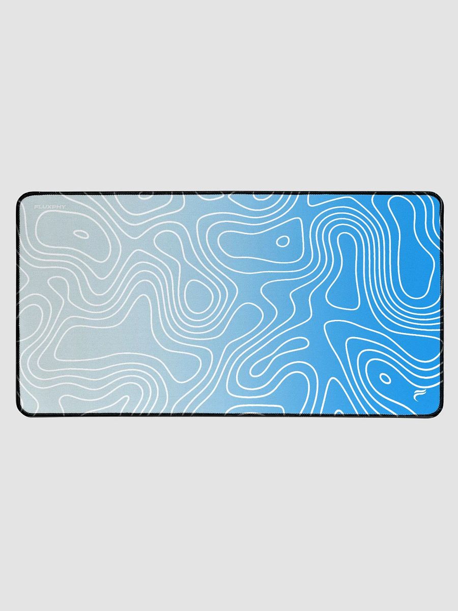 Aqua Topography Mousepad by Fluxphy product image (1)