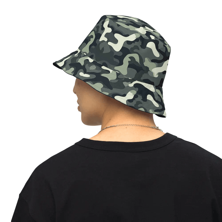 Camouflage Graphite Reversible Bucket Hat product image (2)