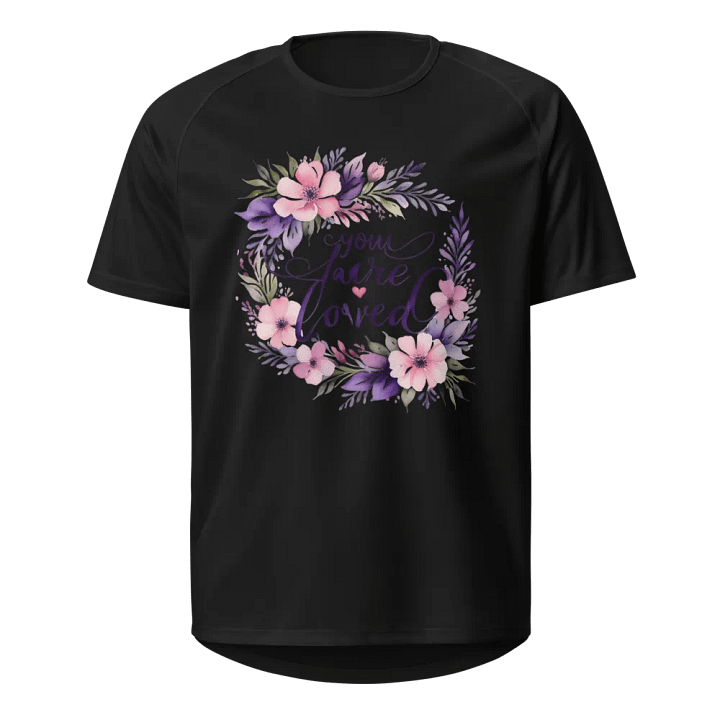 Blossoming Love Unisex Sports Jersey product image (1)