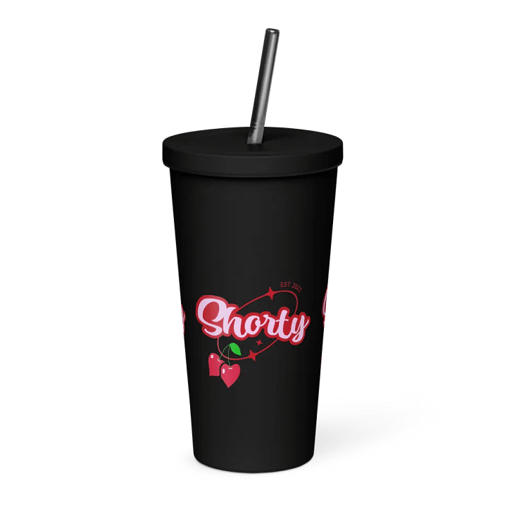 Miss Shorty Heart Shaped Cherries Logo Tumbler product image (1)