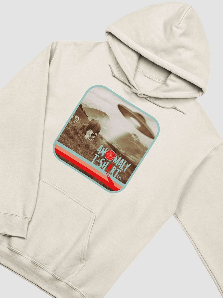 Vintage UFO Cattle Abduction Hoodie product image (2)