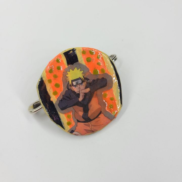 Naruto bottle cap pin product image (2)