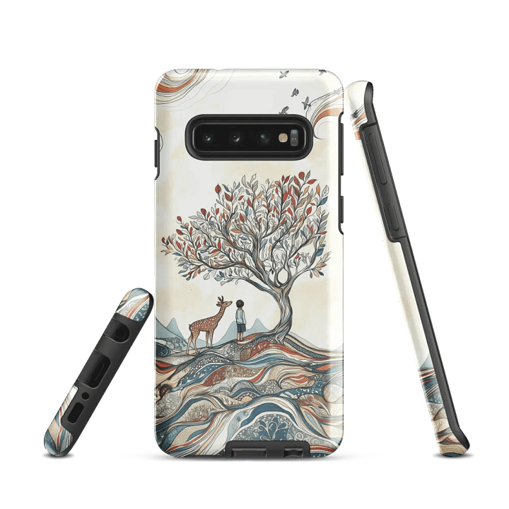 Whimsical Deer and Nature Tough Case product image (1)