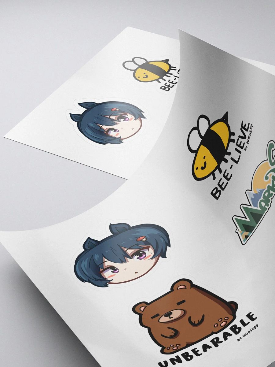 Kiss Cut 'Marky' Sticker Set 1 product image (1)