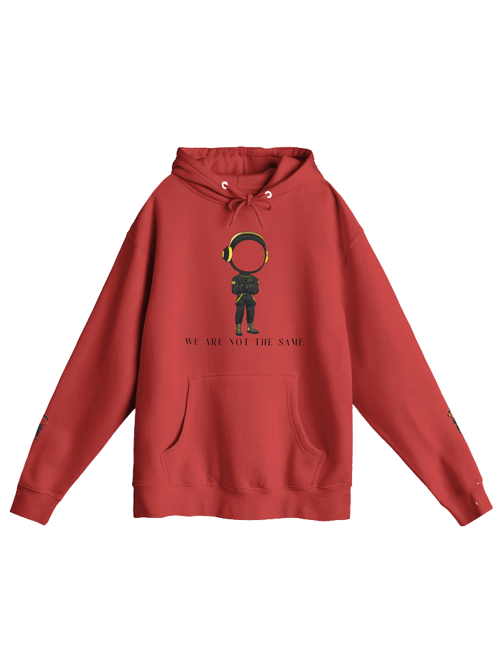 BLACK ASTRONAUT "WE ARE NOT THE SAME" FRONT & AMBITION UNIVERISTY CIRCLE LOGO BACK product image (13)