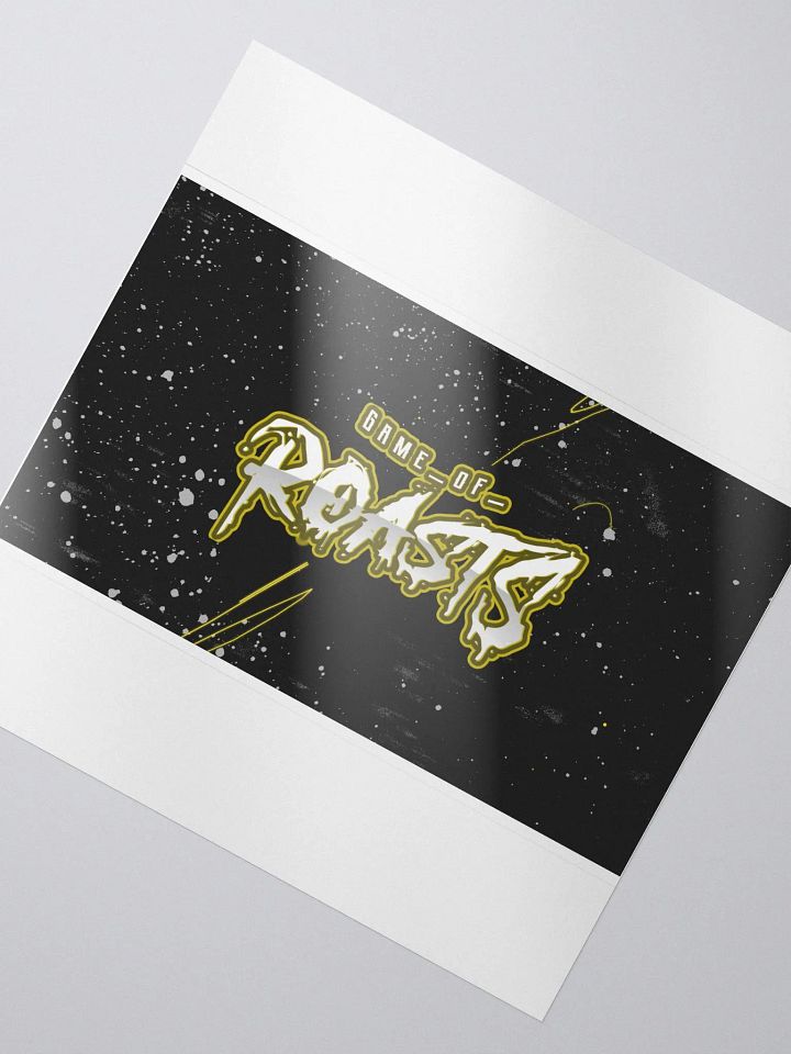Black Backdrop Sticker product image (2)
