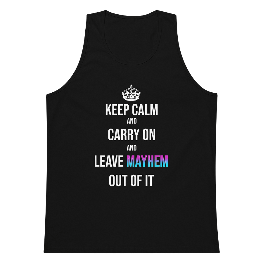 Keep Calm Men's Tank product image (5)