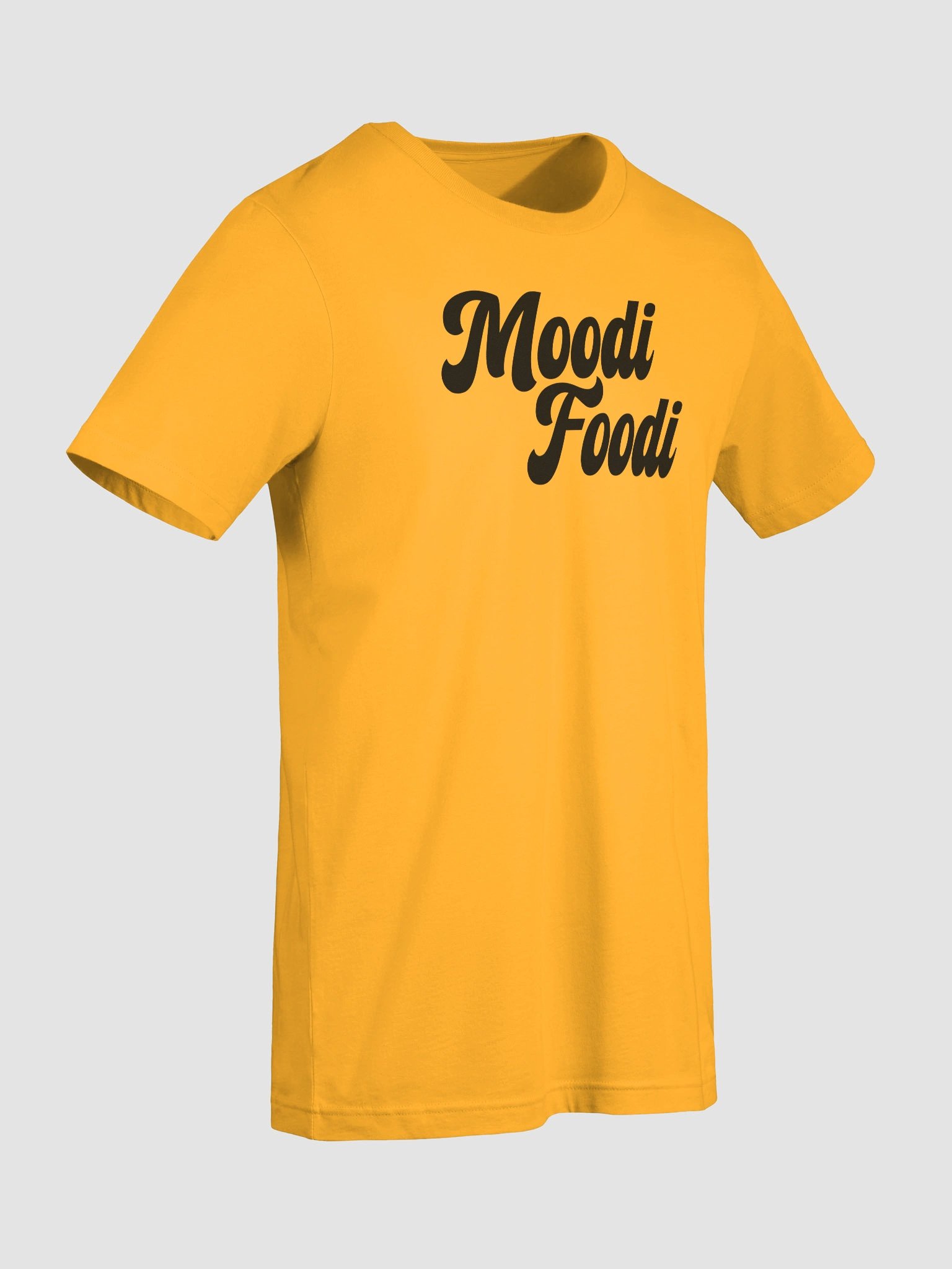 Moodi Foodi Originals, Tee – Black Pepper (Slim Fit) product image (2)
