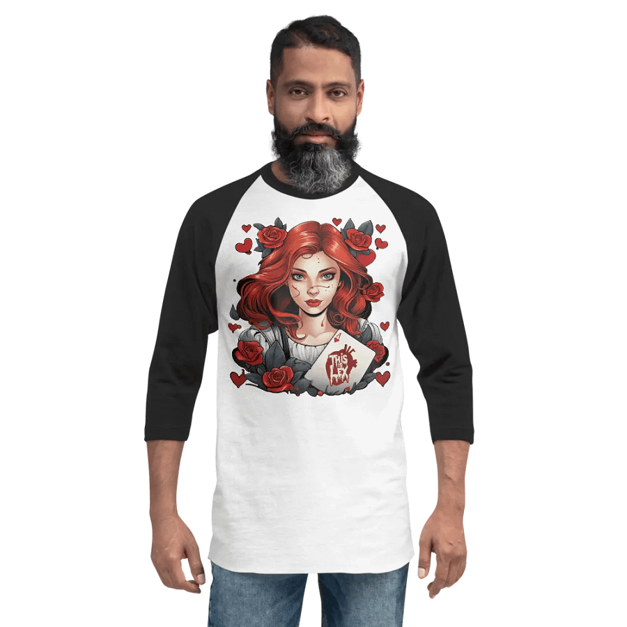 Painting the Roses Red Baseball Shirt product image (6)