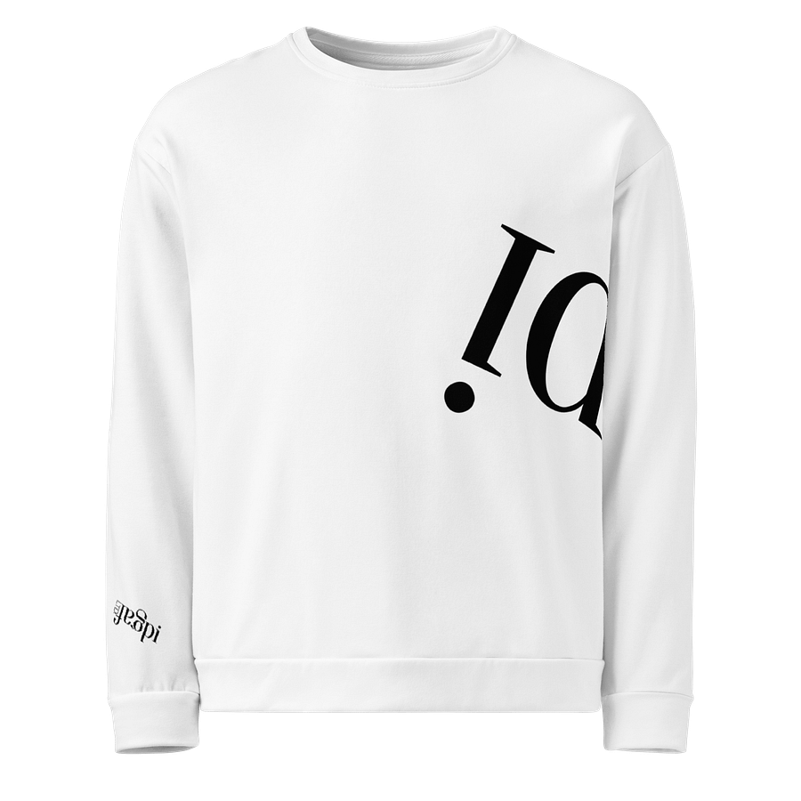 idgaf LTD Sweatshirt White product image (1)