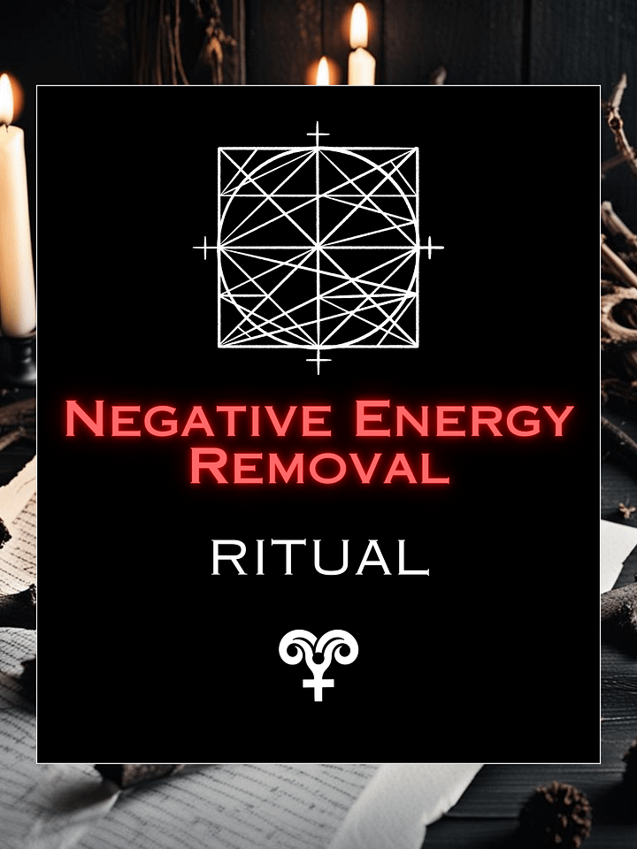 REMOVE NEGATIVE ENERGY Ritual (Done in 24hrs!) to Banish Black Magic, Evil Eye, Curses, Hexes, Voodoo & Dark Attachments. product image (1)