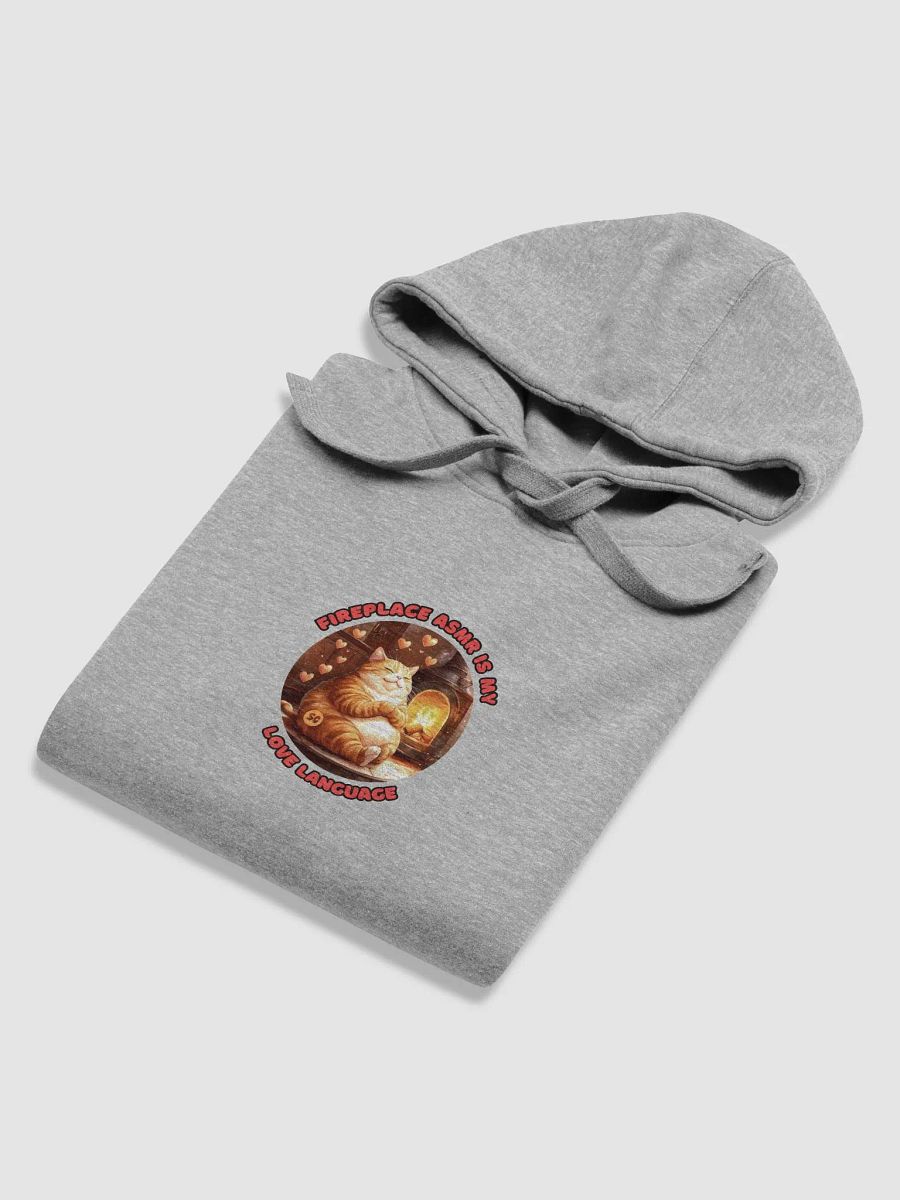 Cozy Cat - Fireplace ASMR is my Love Language | Hoodie product image (4)