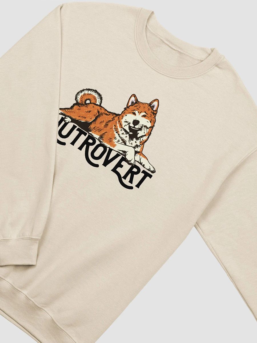 Inutrovert Sweatshirt of an Akita Inu (Red) | Funny Shirt for Akita Paw-rents product image (21)
