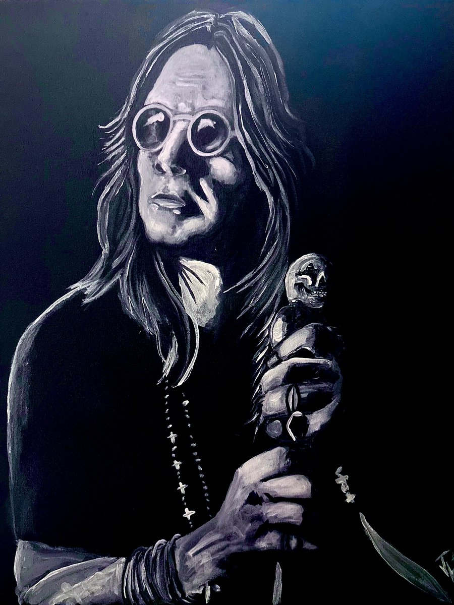 Ozzy Osbourne Tribute Painting Canvas Prints product image (7)