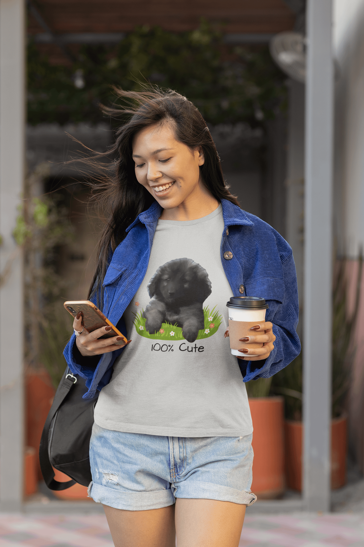 100% Cute Puppy T-Shirt | New Pet Parent Tee product image (2)