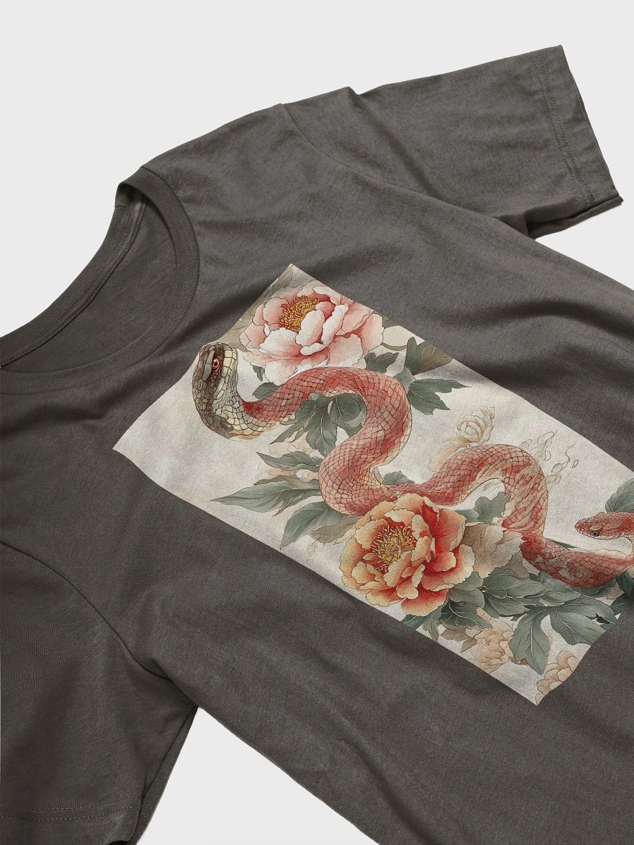 Pink Peony and Snake Supersoft Tee product image (10)
