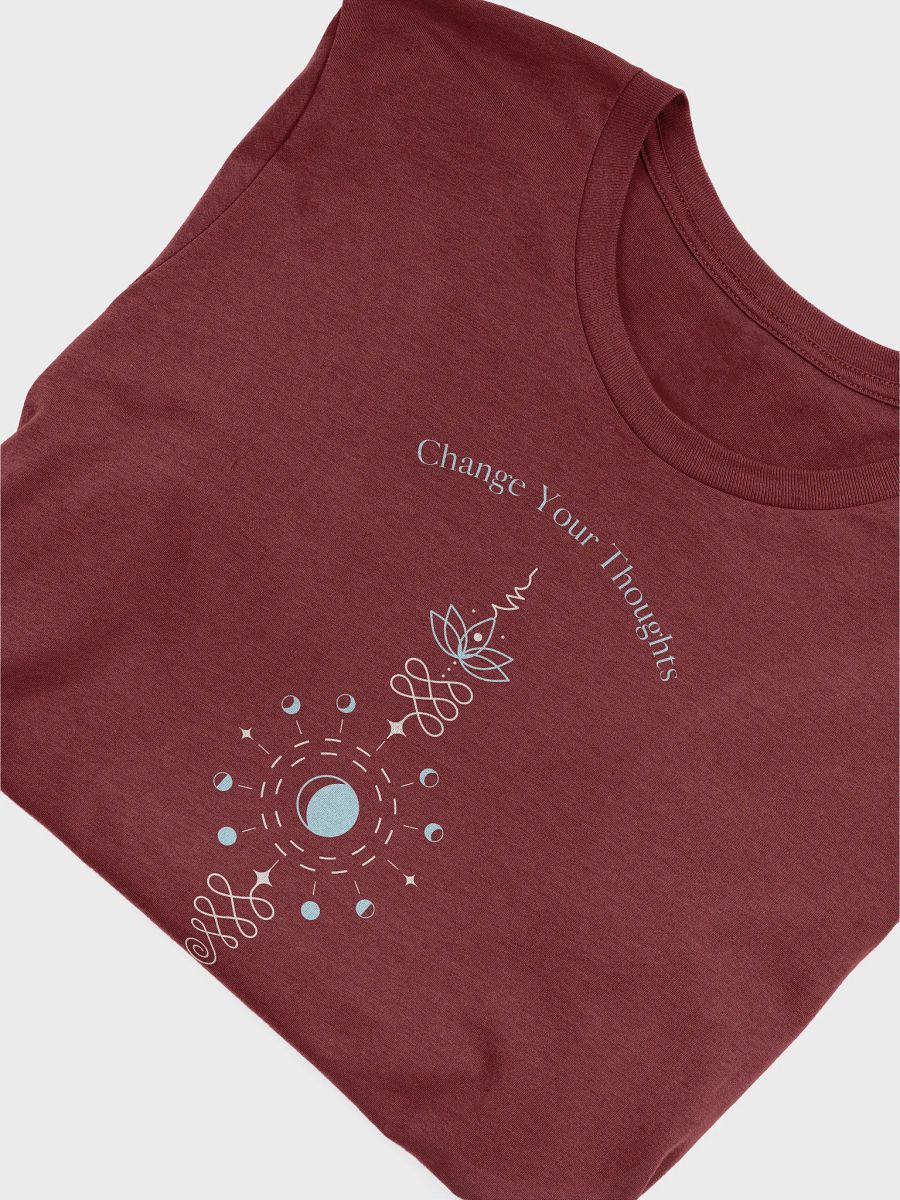 Change Your Thoughts Change Your World Elegance Emblem T-Shirt product image (6)