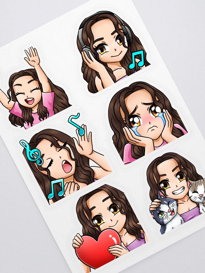 Chloe Emote Sticker Collection product image (1)