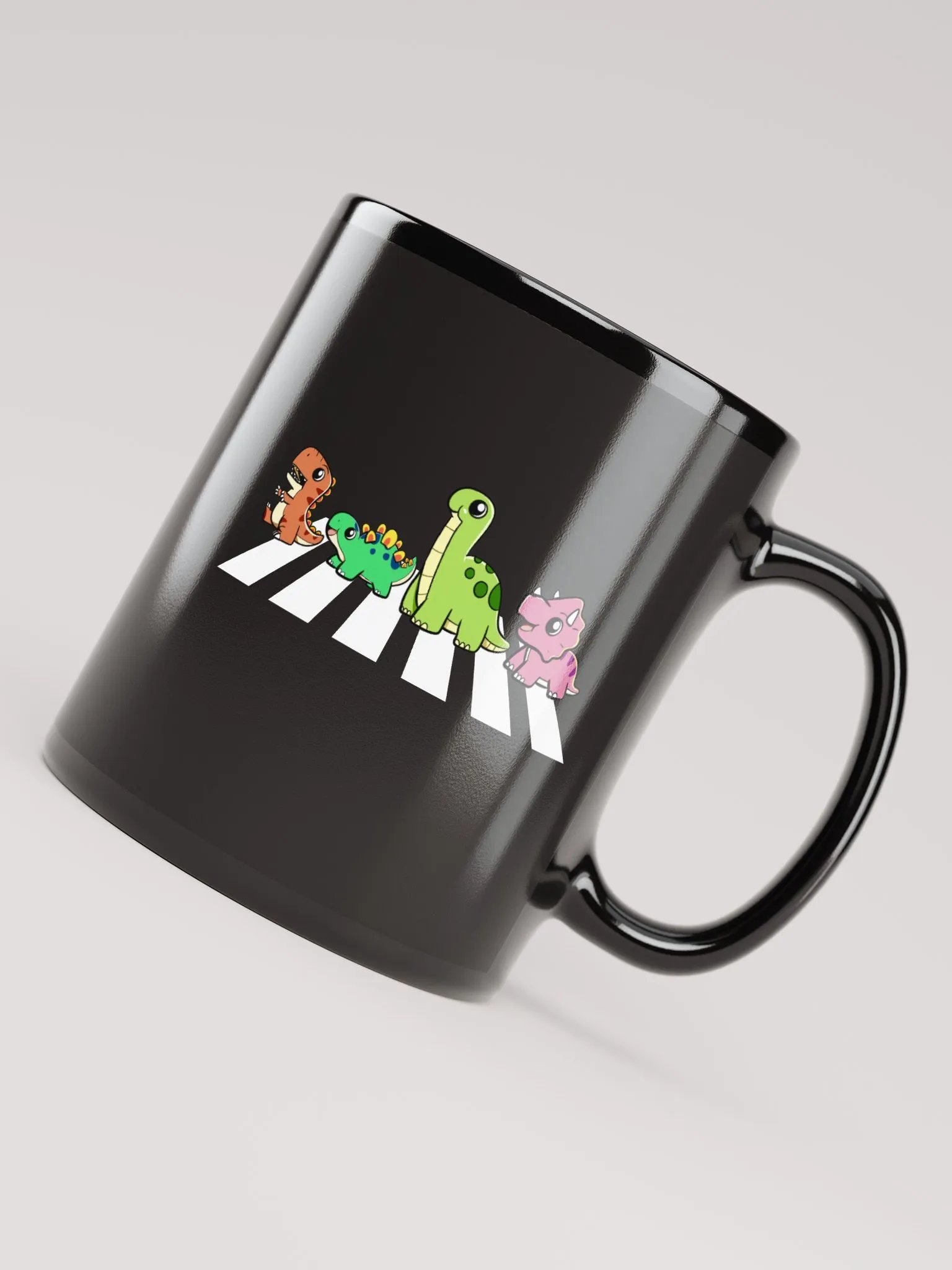 Cute Baby dinosaurs crossing Abbey Road product image (4)