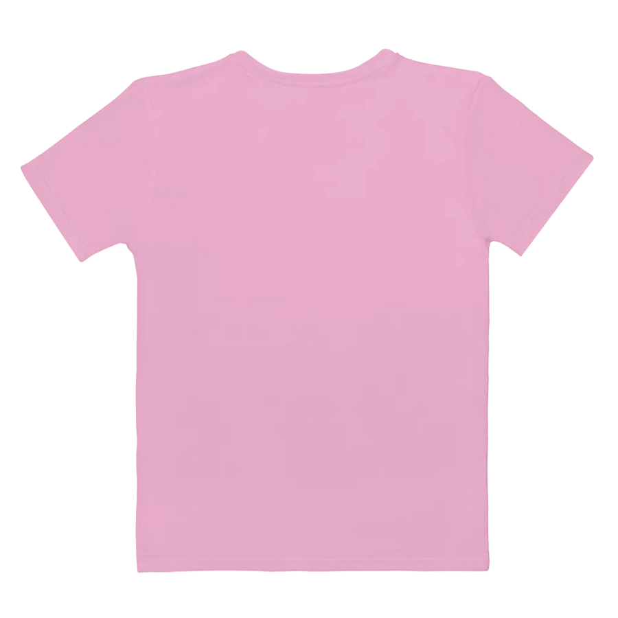 Plain Light Carnation Pink True Summer Women's Crewneck Polyester Heavyweight Premium T-Shirt by Treasure Pie product image (9)