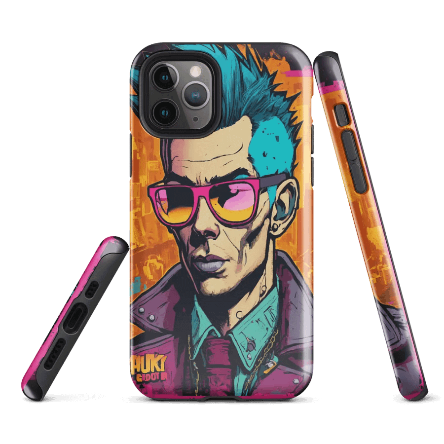 Cyberpunk Vibes iPhone® Tough Case product image (2)