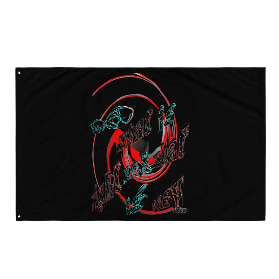 Do What Is Right Not What Is Easy Flag product image (3)