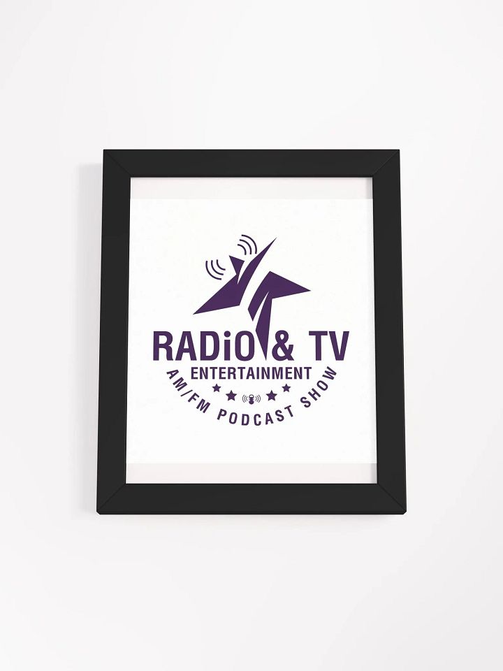 RDTV Pod-Fandom Framed High-Quality Matte Poster product image (1)