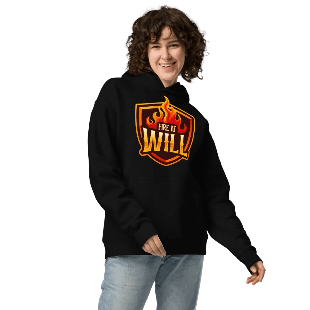 Fire At Will Logo Hoodie product image (3)