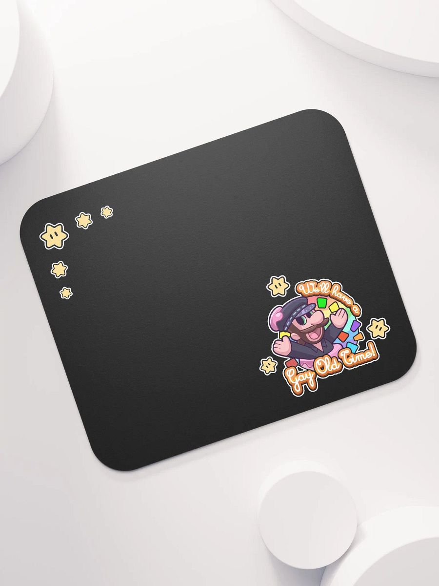 Gay Old Time - Black Mousepad (small) product image (7)