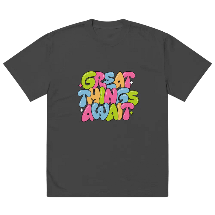 Vibrant Dreams Oversized Tee product image (5)