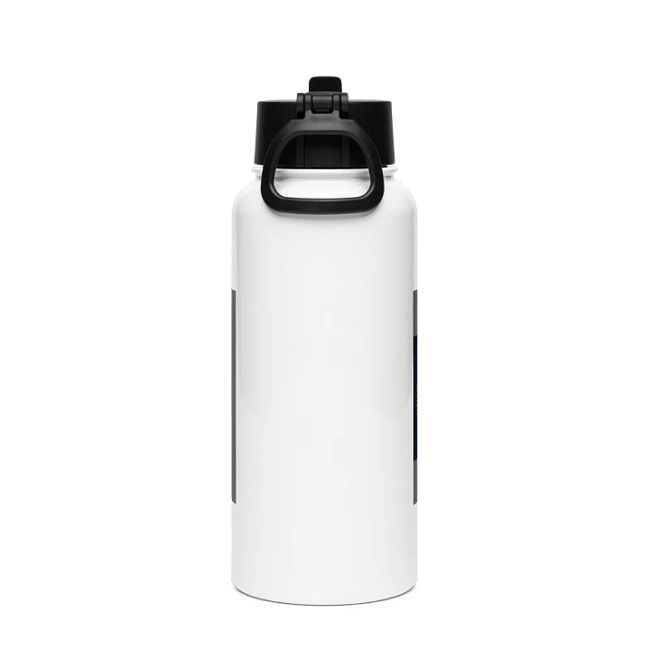 Stainless Steel Ghost Hunter Water Bottle With Straw Lid product image (2)