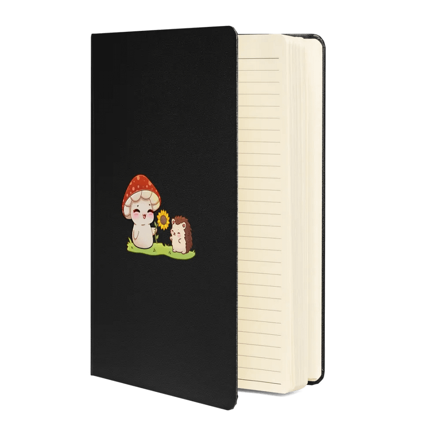 Mushie Hedgehog Hardcover Notebook product image (5)