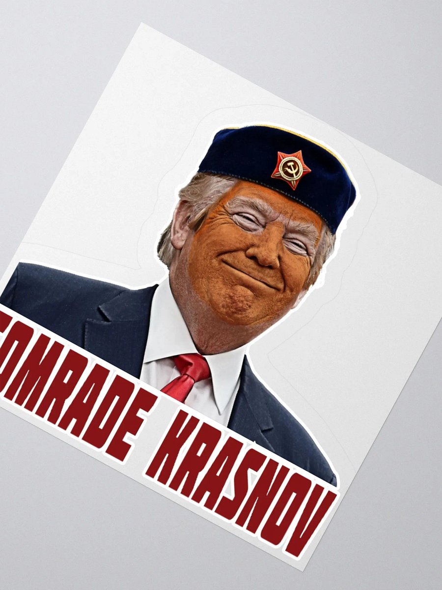 Comrade Krasnov Kiss Cut Vinyl Stickers product image (2)