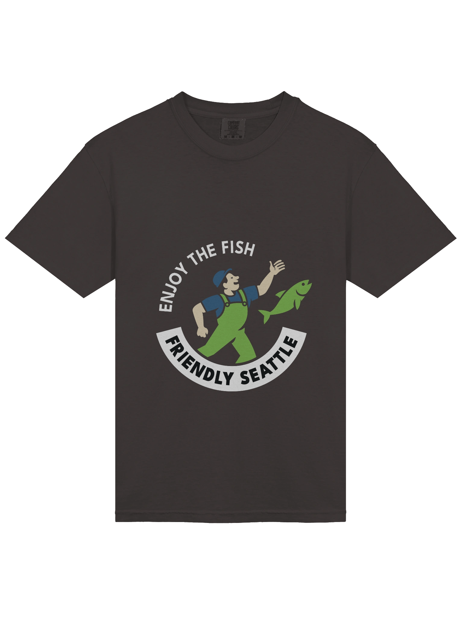 Logo Black/Grey Heavy Cotton Tee product image (23)