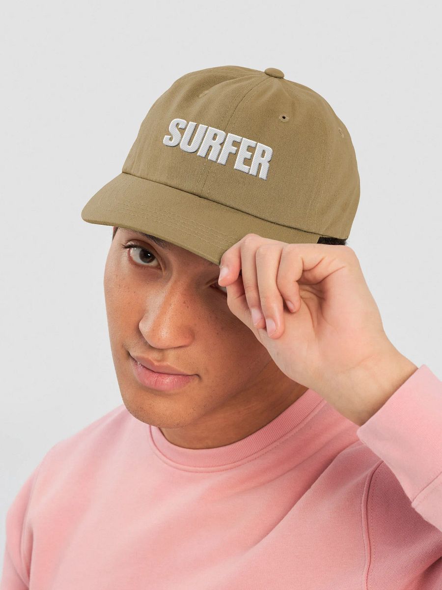 Surfer Logo Dad Hat (Dark) product image (30)