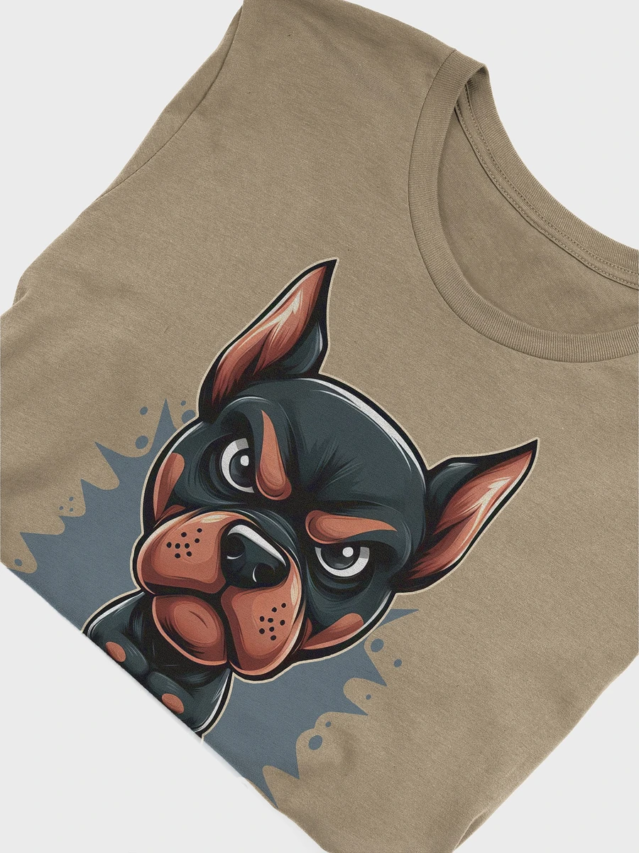Doberman Angry Pup - Premium Unisex T-shirt product image (4)