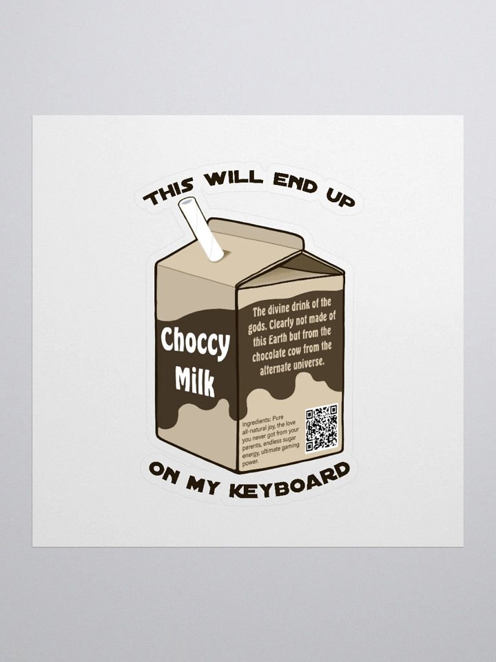 Choccy Milk Sticker product image (1)