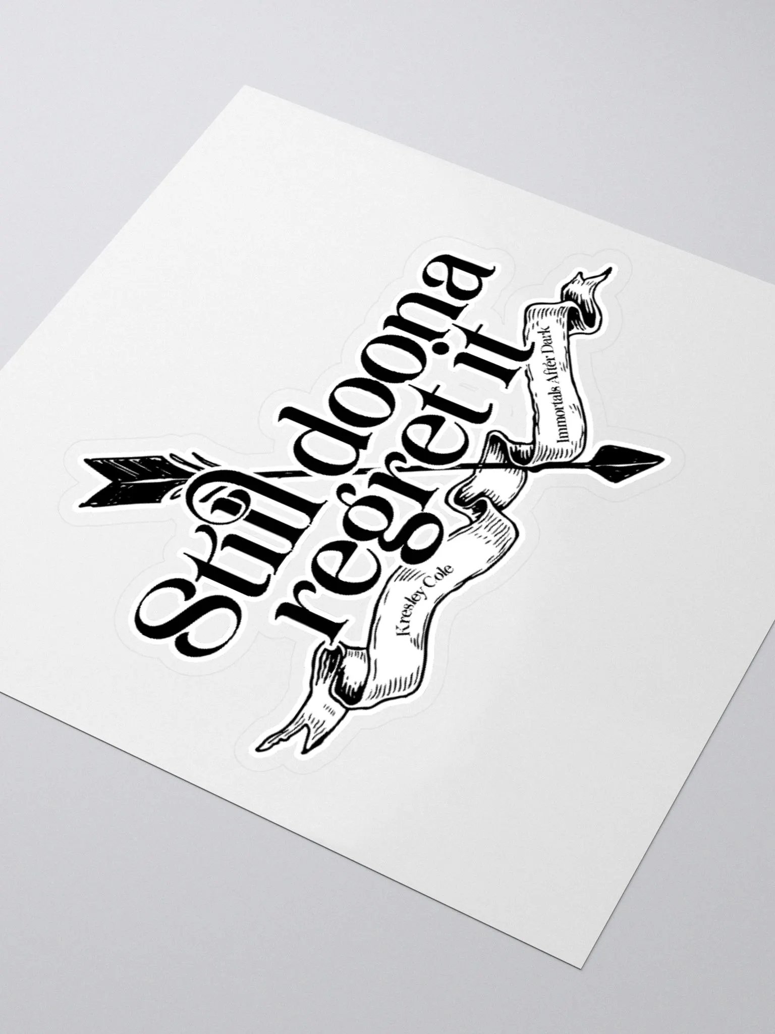 Still Doona Regret It Sticker product image (3)