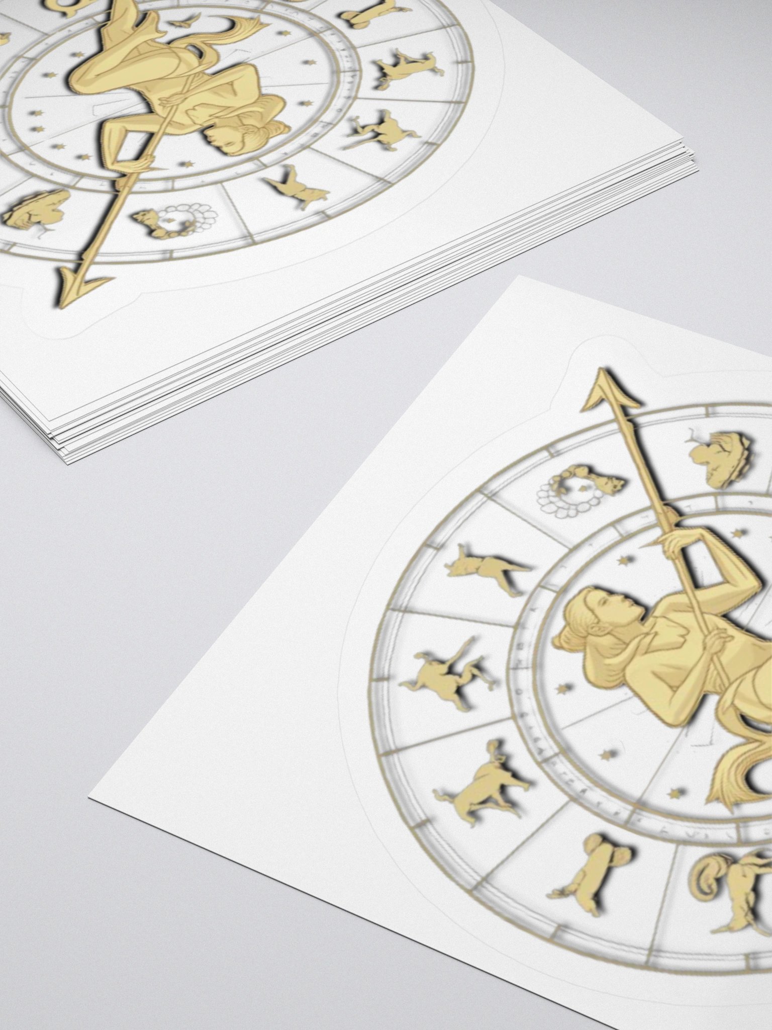 Exclusive Sagittarius Zodiac Sticker: Centaur Archer in Cosmic Twilight - Perfect for Astrology Fans and Unique Gifts! product image (12)
