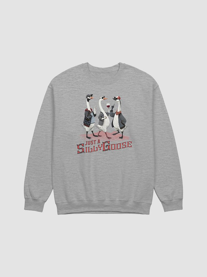 Jut A Silly Goose Quirky Trio Crewneck Sweatshirt product image (19)