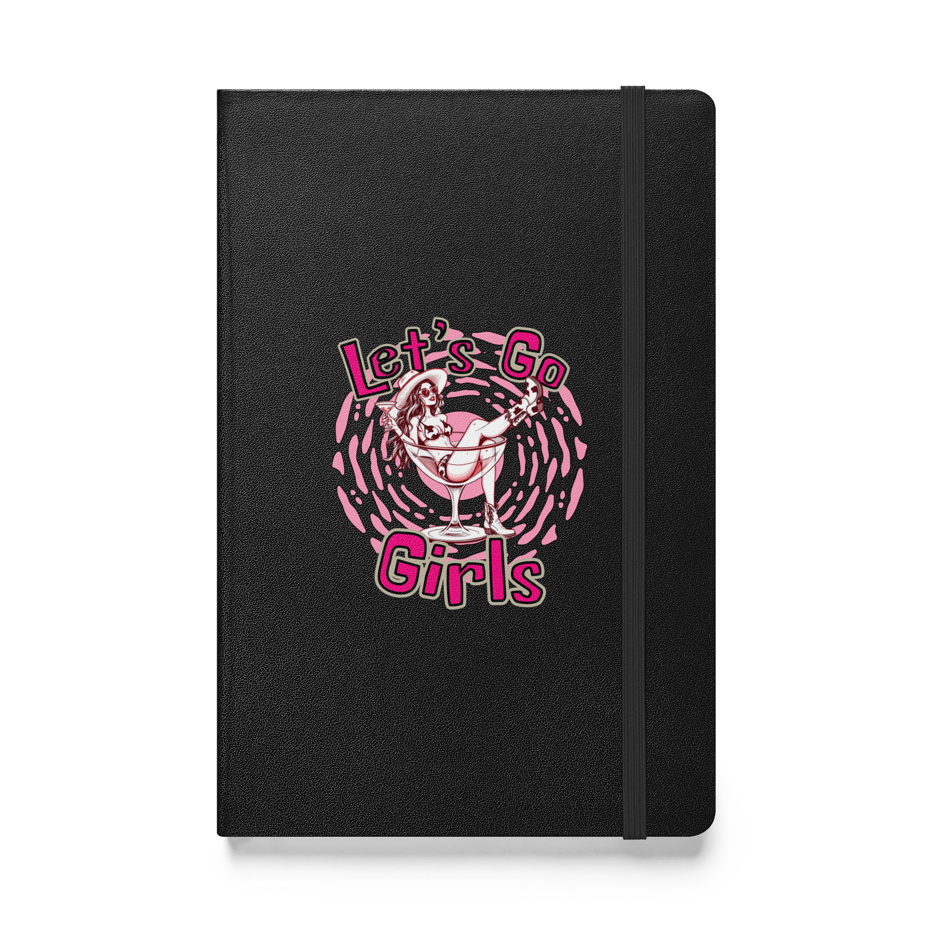 Lets Go Girls Cowgirl Hardcover Notebook product image (1)