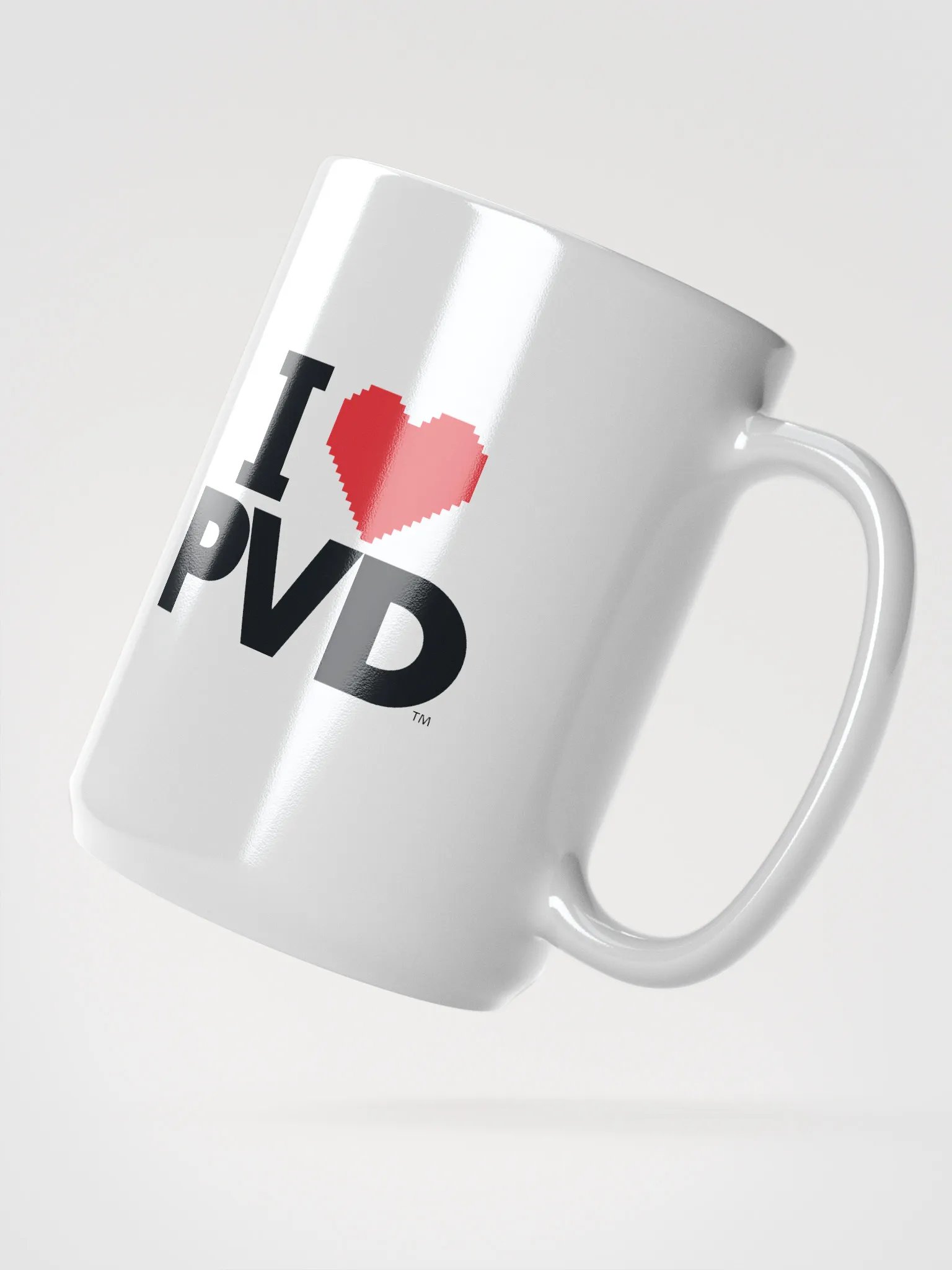 IHEARTPVD.COM | 8-BIT | MUG White Glossy Mug product image (3)